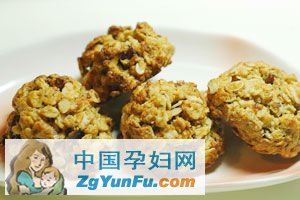 促进胎儿脑部发育：燕麦蜜枣核桃饼